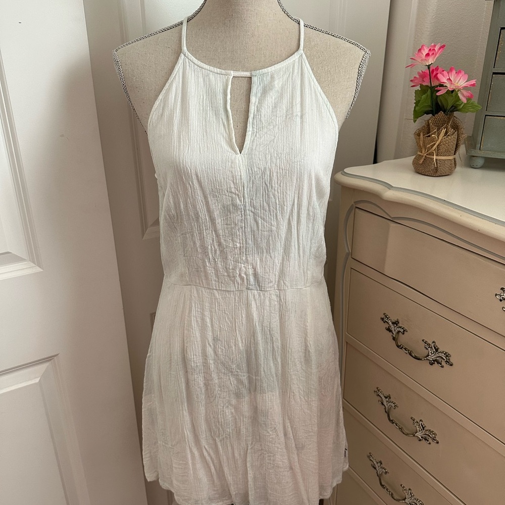 RVCA White Tye Dye Midi Dress